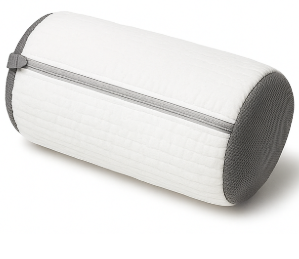 1pc Durable Shoe Washing Machine Bag for All Shoe Types - Yellow with Blue Zipper, Oval Protective Laundry Bag with Rich Fluff I