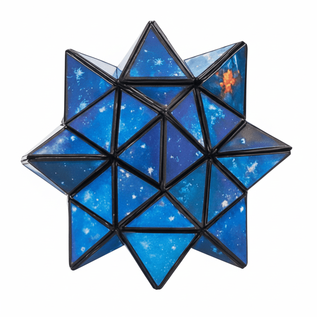 Astral Shape - Shifting Cube — Mind - Soothing Fidget Puzzle for All Ages - Drop & Co.