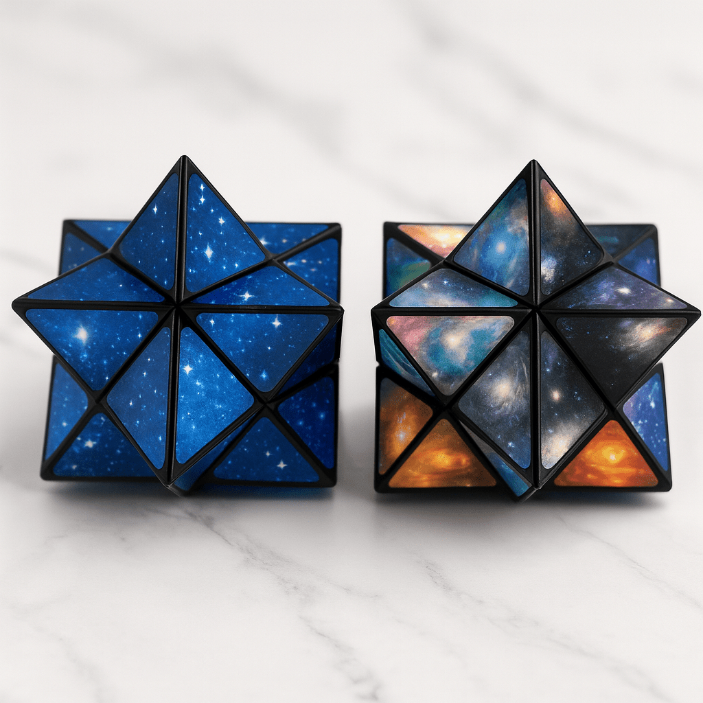 Astral Shape - Shifting Cube — Mind - Soothing Fidget Puzzle for All Ages - Drop & Co.