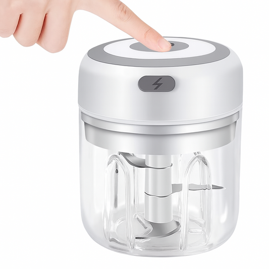 Electric Mini Food Chopper – USB Rechargeable Garlic, Onion & Vegetable Cutter