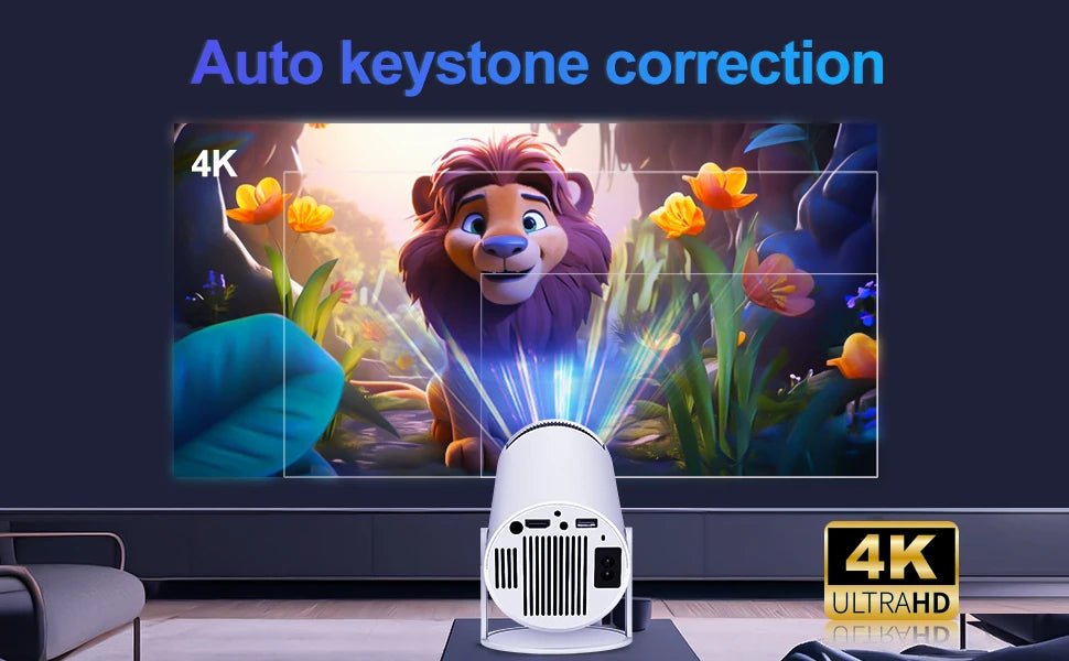 Magcubic HY300 Pro Mini Projector – 200 ANSI • 1080p & 4K Supported • 180° Rotation • WiFi - Drop & Co.