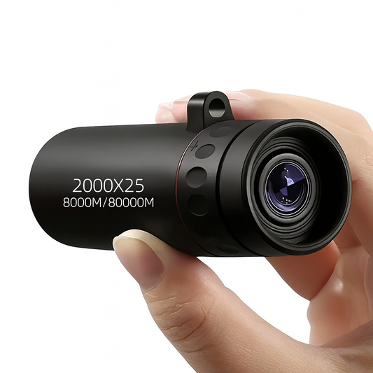 HD Mini Monocular Telescope 2000×25 – Portable Zoom Scope for Outdoors, Camping & Travel