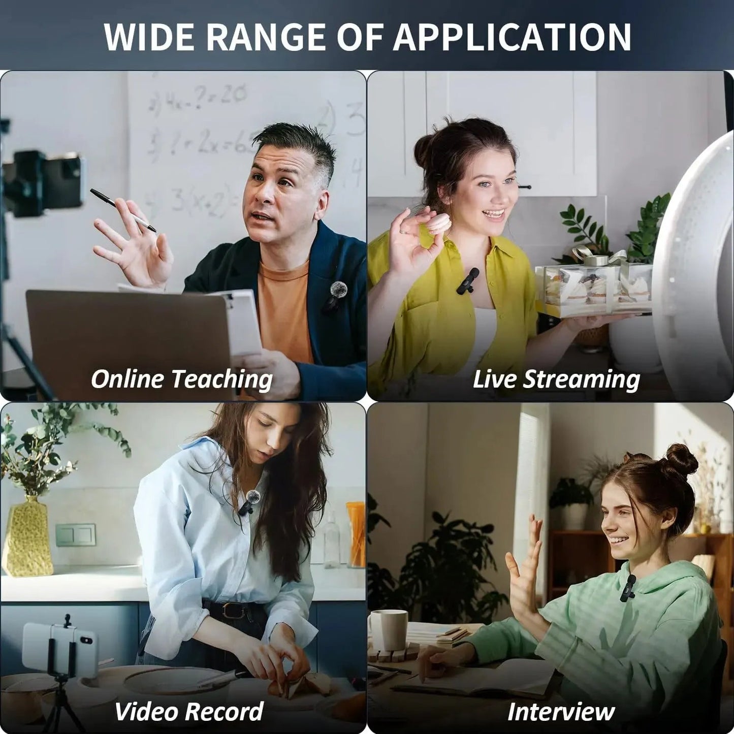 Wireless Clip - On Phone Microphone (iPhone/Android) — Noise - Reducing Mini Mic - Drop & Co.