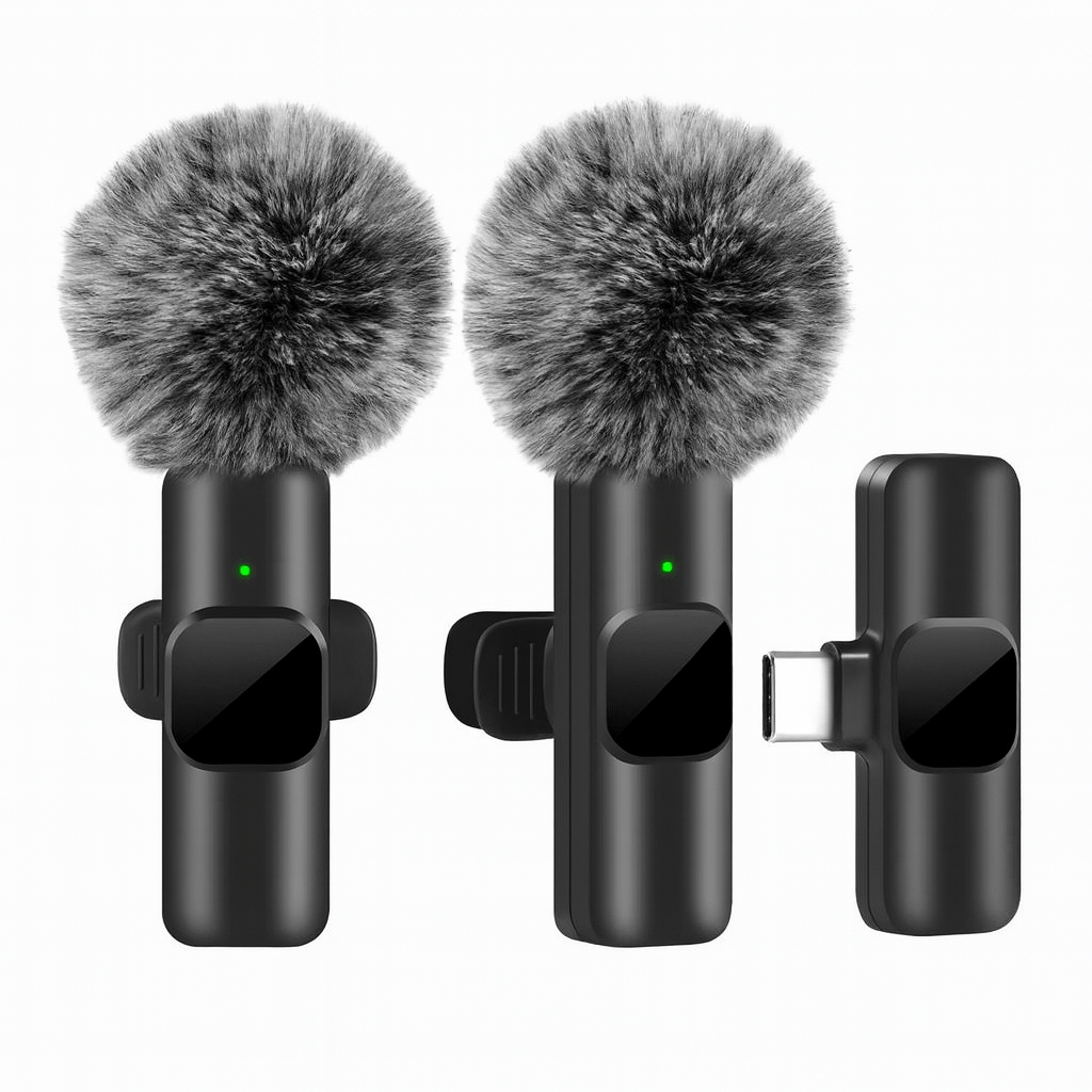 Wireless Clip - On Phone Microphone (iPhone/Android) — Noise - Reducing Mini Mic - Drop & Co.